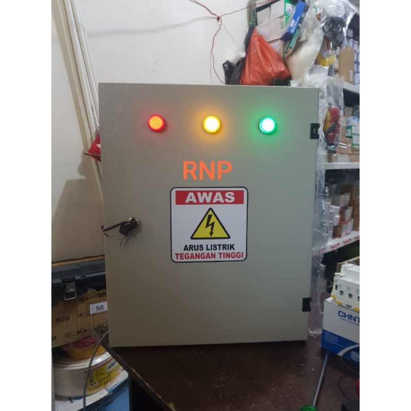 Panel 3 phase komplit box ukuran 30x40cm indoor