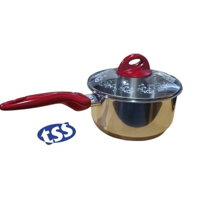 Siap Kirim Panci Sauce Pan SUPRA | Panci STAINLESS | SP 18 SP IM - IMPACT BOTTOM