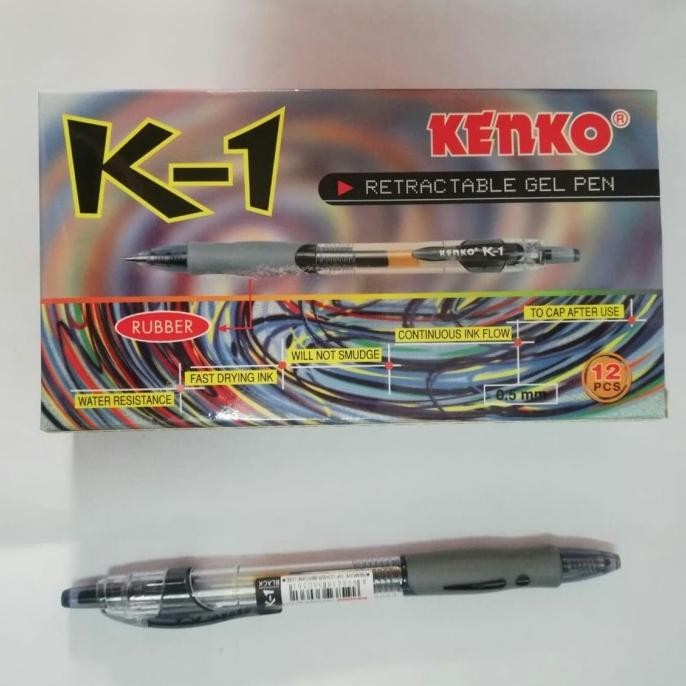 

Pulpen Kenko K1/Pen Kenko K1 Gel Stok Terbatas