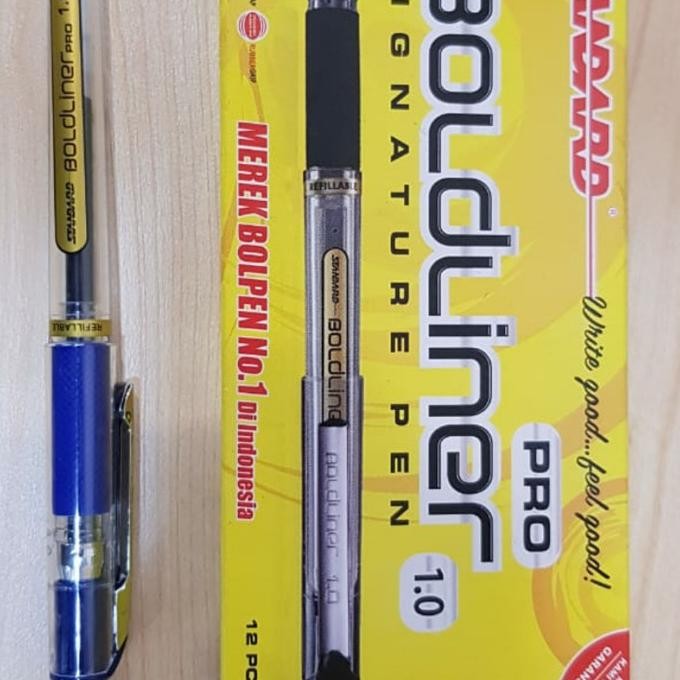 

Pulpen Standar Boldliner Pro 1.0 Stok Terbatas