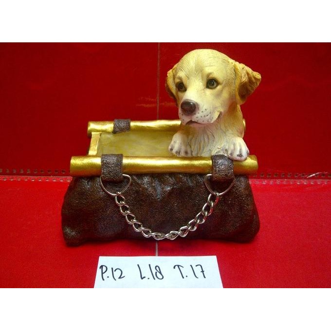 

Patung Pajangan Anjing Tempat Pulpen Stok Terbatas