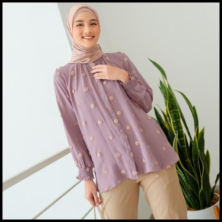 Terbaru Emily Blouse By Kamila Wardrobe [Resellee Kamila Wardrobe] Best Seller
