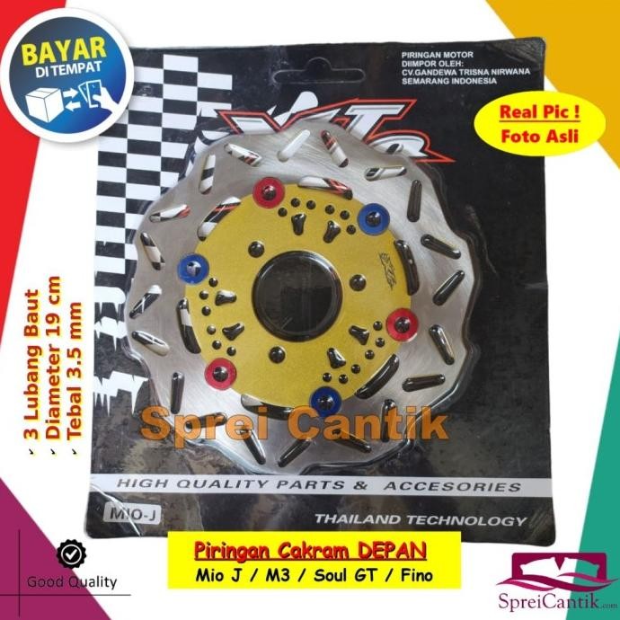 Promo Piringan Cakram Depan Mio J Soul GT M3 Fino Gear 125 Disc Variasi COD