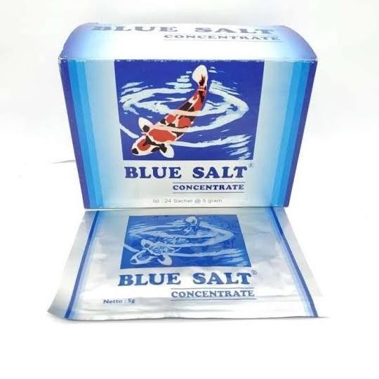

Premium Blue Salt Concentrate Garam Biru Ikan 1 Box Isi 24Pcs High Quality