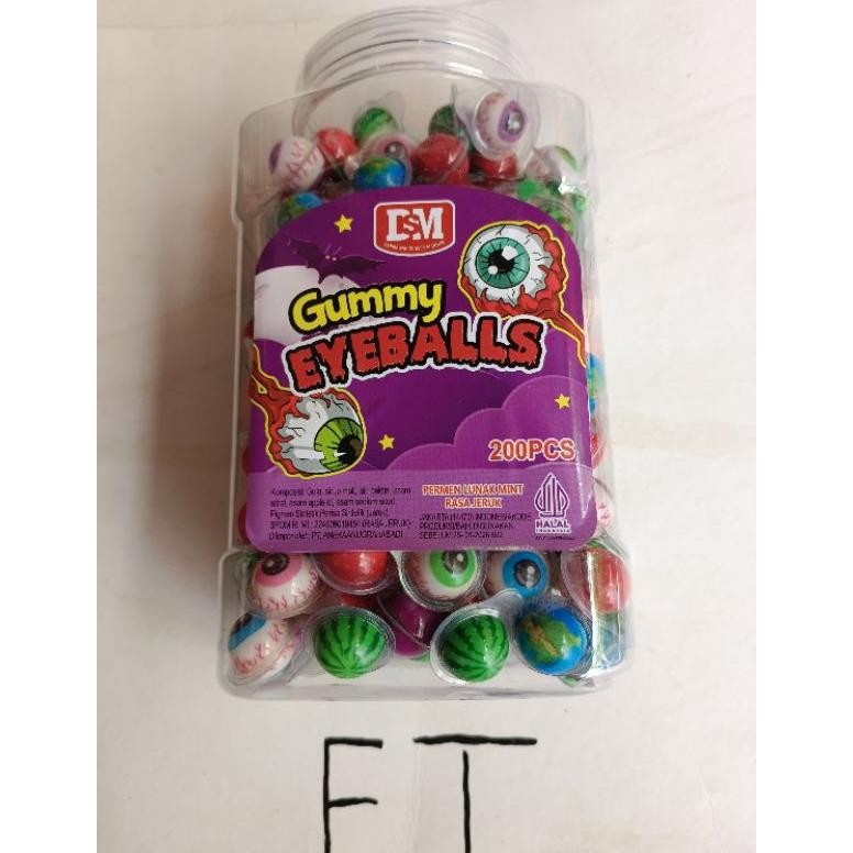 

ang permen lunak ni 200 pcs/toples