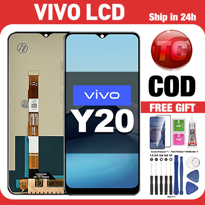 TERBARU Original Lcd VIVO Y20 fullset ori asli Layar hp touchscreen Sentuh Versi Tinggi COD
