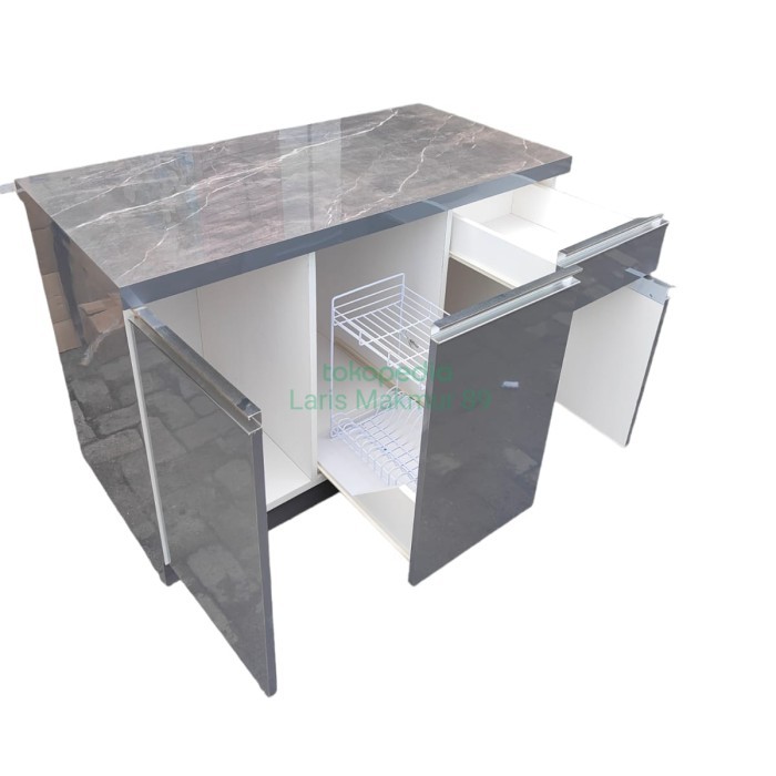 KITCHEN SET DAPUR / MEJA KOMPOR / LEMARI DAPUR TOP GRANIT TILE