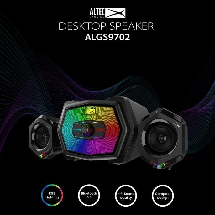 SPEAKER 2.1 SUBWOOFER WITH BLUETOOH ALTEC LANSING ALGS9702 ORIGINAL DAN TERPERCAYA