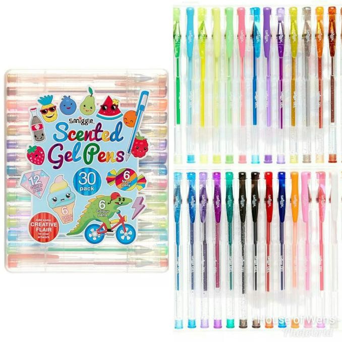 

Produk Baru!! SMIGGLE SCENTED GEL PENS X30 - PULPEN GEL SMIGGLE ISI 30