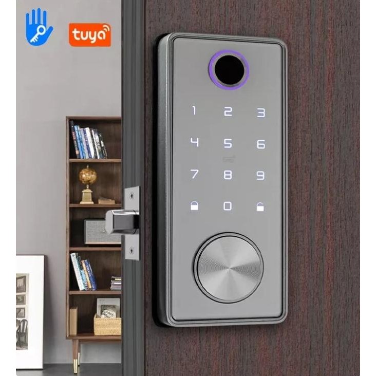 Smart Door Lock Kunci Gembok Pintu Digital Otomatis Wifi Kode
