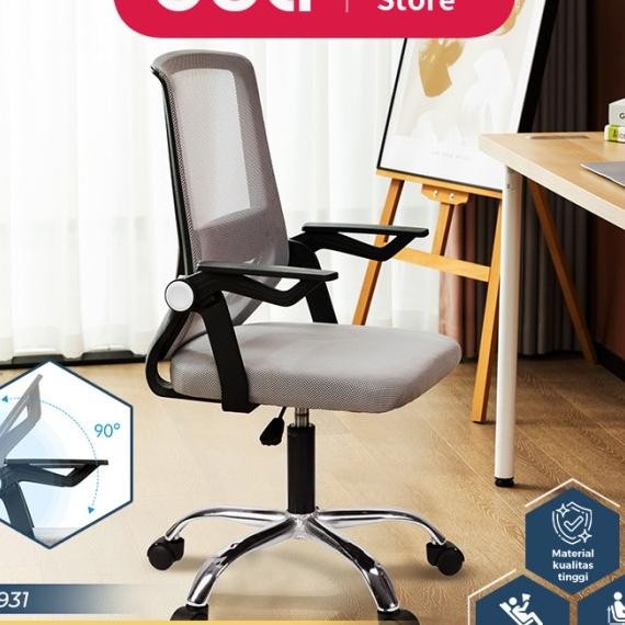 Deli Office Chair Uri Antor Uri Erja Andaran Tangan E4931