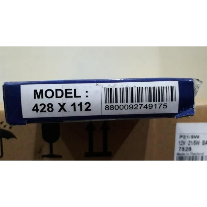 Rantai Motor 428-112 Gl Pro, Megapro, Pro Nt, Jupiter Mx 135 Kopling Original