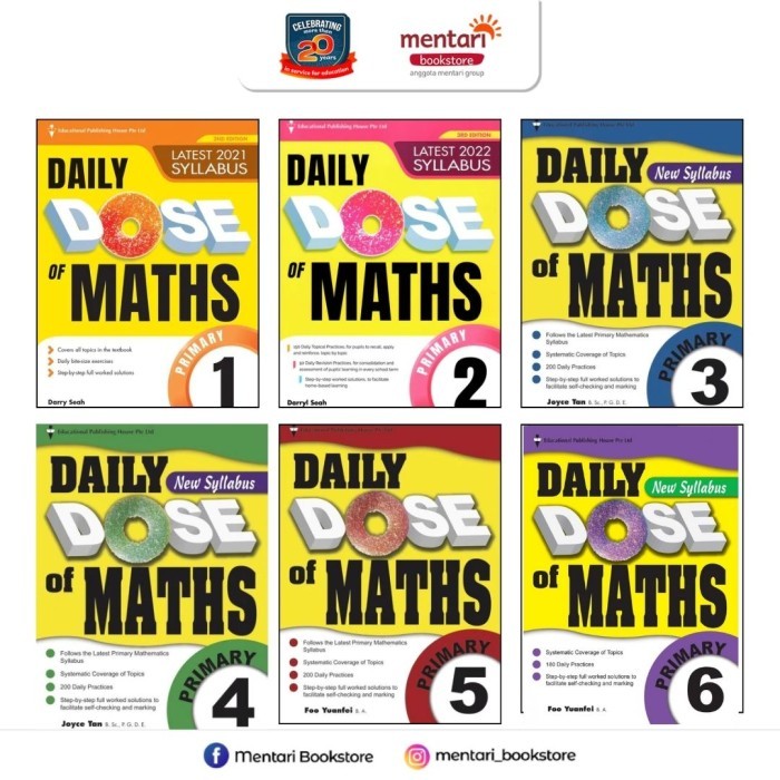 

TERBARU Daily Dose Math Buku Pelajaran Matematika SD HOT SALE!