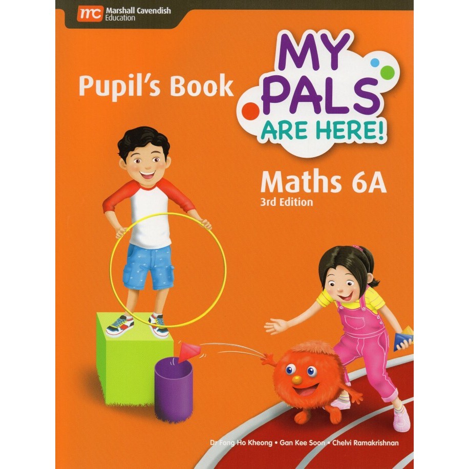 

TERBARU Buku Impor MCE My Pals Are Here Maths Textbook 6A
