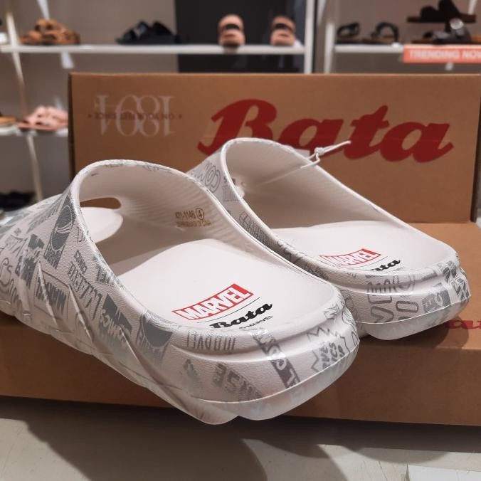 Bata marvel sandal slop unisex karet ringan original