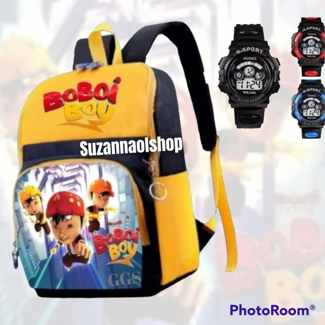 TAS RANSEL ANAK BOBOIBOY TAS SEKOLAH ANAK LAKI LAKI ANAK TK SD