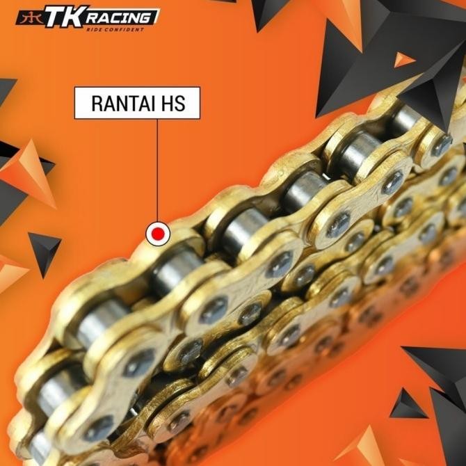 Gear Set 428 Sss Rantai Tk Klx 150 Dtraker Klx150 Bf Racing Gold Ger Original
