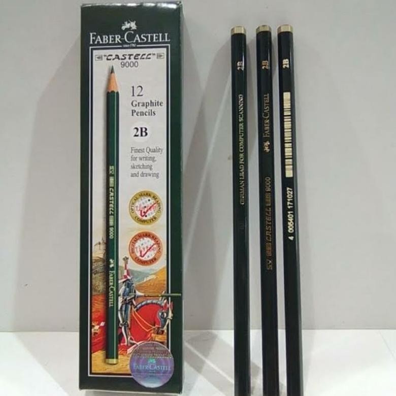 

Trend Pensil Faber Castell 2B (1 Lusin) Termurah