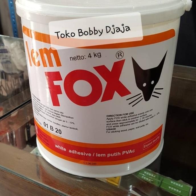 

Promo Lem FOX Putih PVAc / Lem Putih PVAc COD