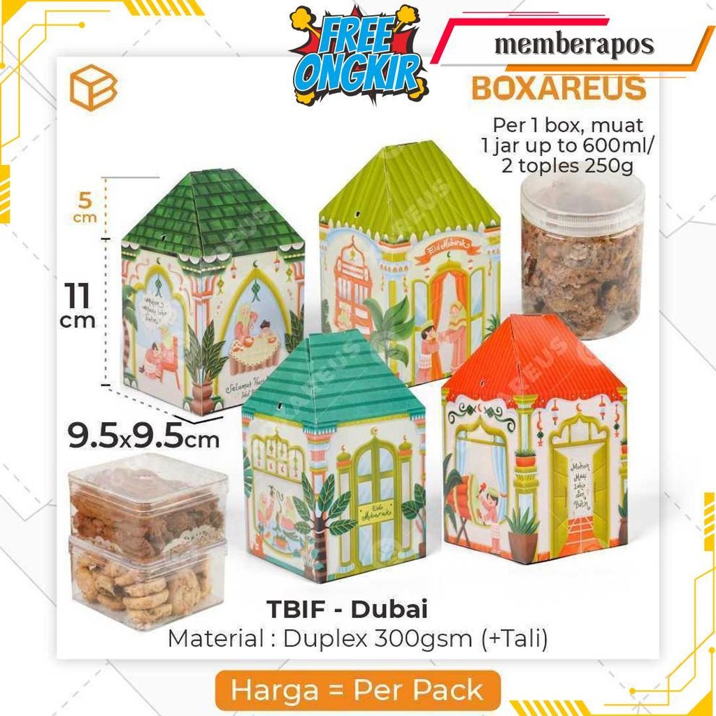 

Box Mini Hampers Lebaran Dus Toples Gift Packaging Idul Fitri | Tbif Dubai Termurah Banget