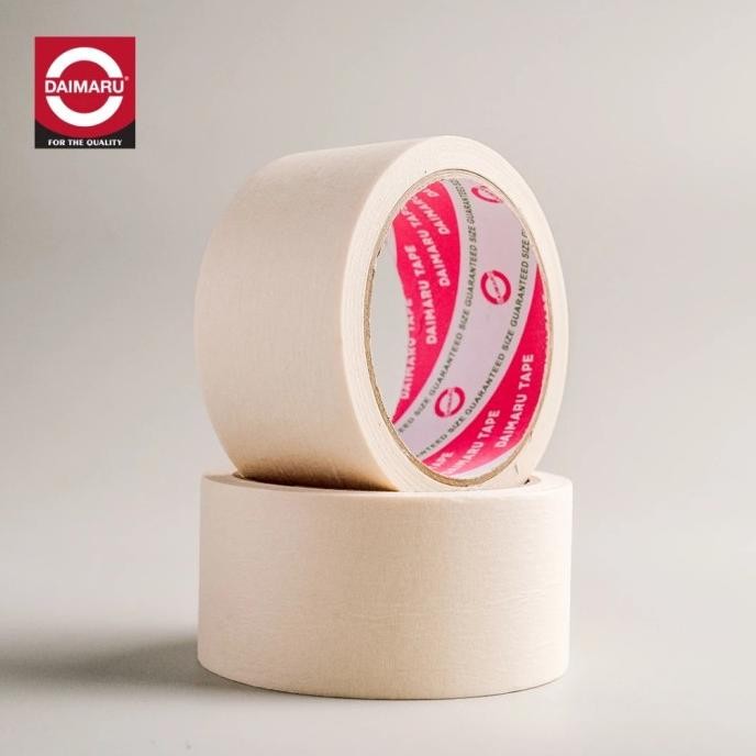 

Terlaris Daimaru Masking Tape Lakban Kertas 2 Inch 48Mm X 21M - 8 Pcs / Solasi Kertas Serbaguna Ready Stok
