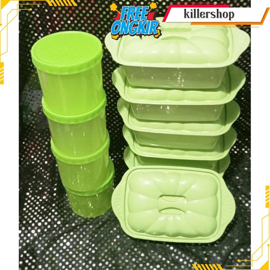 

10 Pcs Paket Lebaran Prasmanan Dan Toples Cod