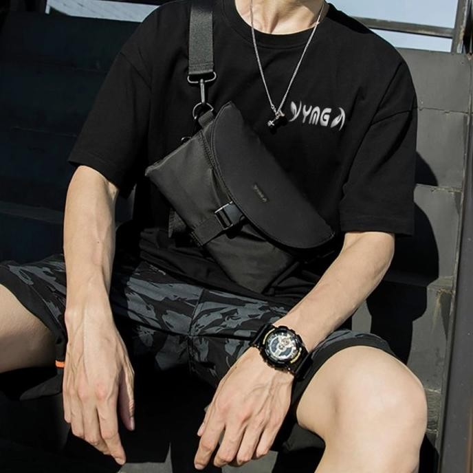 TAS SELEMPANG SLEMPANG PRIA COWOK DISTRO KEKINIAN KEREN MURAH SLINGBAG