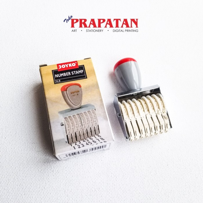 

Number Stamp / Stempel Nomor Joyko N-8