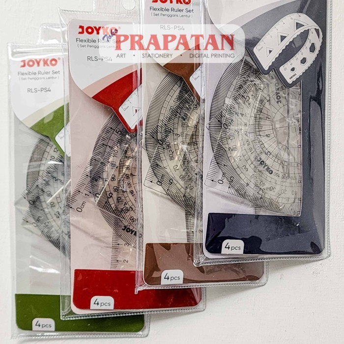 

Penggaris Set Joyko FLEXIBLE RL-PS4 | Ruler Set