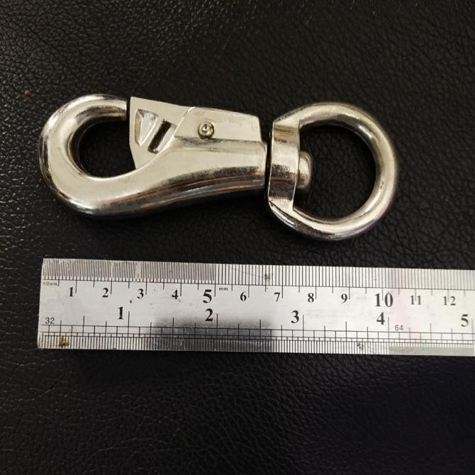 Hook Shackle Besi Heavy Duty Besar Kuat Pengait Sling Baja Rantai Tali Original