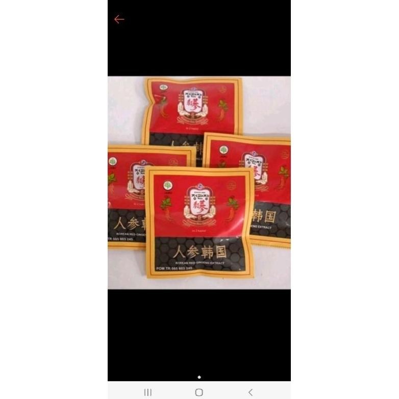 

Promo Ginseng Korea Kapsul Herbal Pegel Linu Asli, Tidak Asli Uang Kembali
