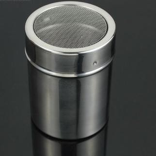 

BARU STAINLESS STEEL POWDER SIFTER SIEVE / COCOA /SUGAR/BOTOL SARINGAN GULA