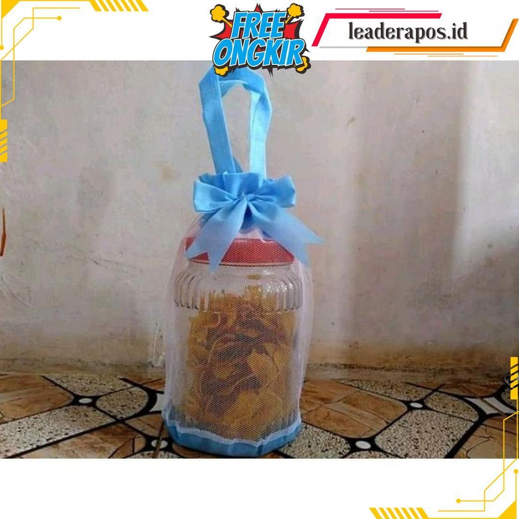 

(10 Pcs) Tas Toples Kue Kering 500 Gram 3 Susun / Tas Hampers Lebaran / Tas Toples Susun Bisa Cod
