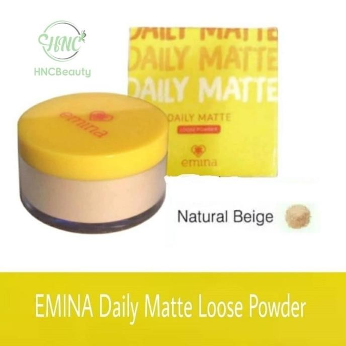 

BARU EMINA DAILY MATTE LOOSE POWDER 20G - 02 NATURAL BEIGE