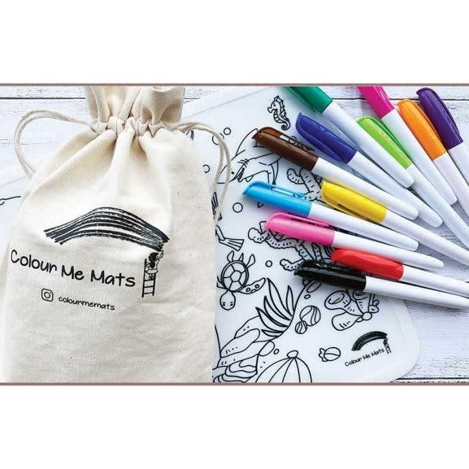 

Colour Me Mats - Bundle Package 12 Designs Regular Mats