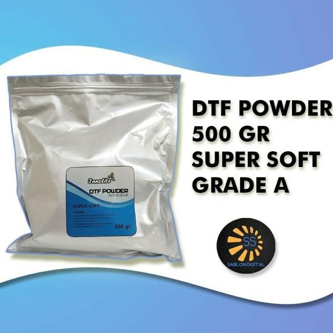 

BARU POWDER DTF INNOLITE SUPER SOFT ( GRADE A) UKURAN 1 KG