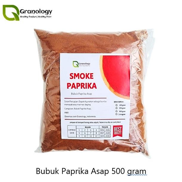 

BARU PAPRIKA ASAP BUBUK / SMOKE PAPRIKA POWDER (500 GRAM) BY GRANOLOGY