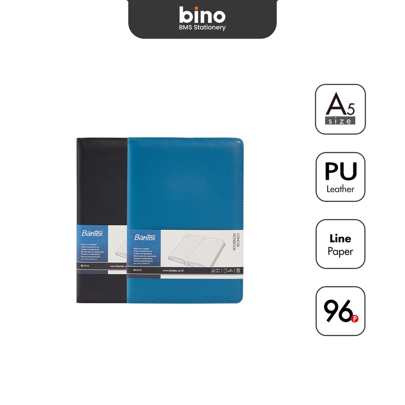 

[BMS Surabaya] Bantex Buku Jurnal Kerja / Catatan Classic Bahan Kulit PU Ukuran A5 BR1010