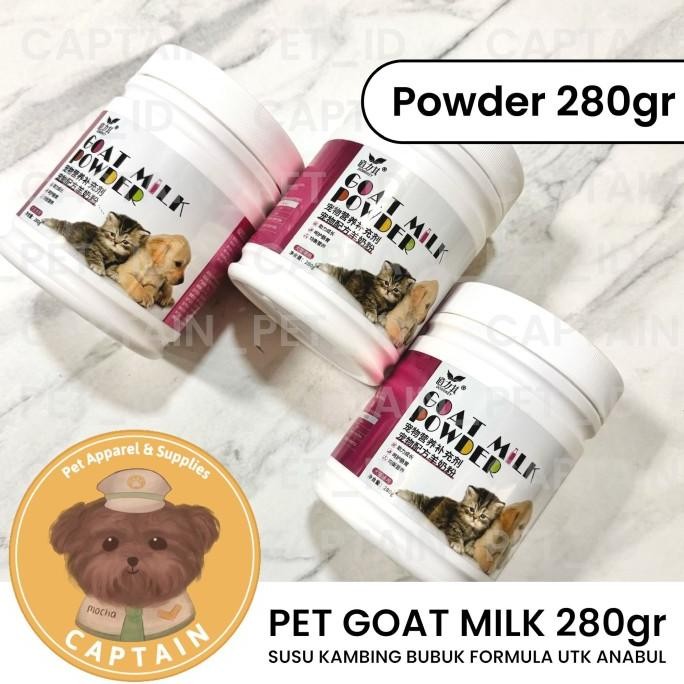 

BARU GOAT MILK POWDER SUSU KAMBING BUBUK UNTUK HEWAN PELIHARAAN VITAMIN PROBIOTIK ANJING KUCING