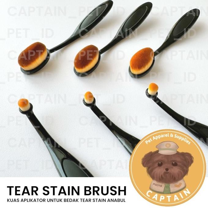 

BARU KUAS APLIKATOR BEDAK TEAR STAIN POWDER ANJING KUCING EYE ENVY POWDER BRUSH SIKAT MICRO NANO PET BRUSH LEMBUT DOG CAT GROOMING