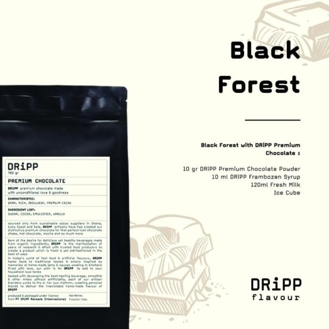 

BARU DRIPP PREMIUM CHOCOLATE POWDER 760 GRAM ( COKLAT BUBUK )