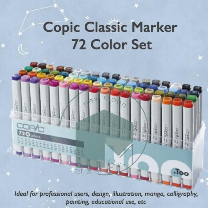 

Copic Marker 72 Set A B C Classic Spidol Gambar Arsitektur Kaligrafi Termurah
