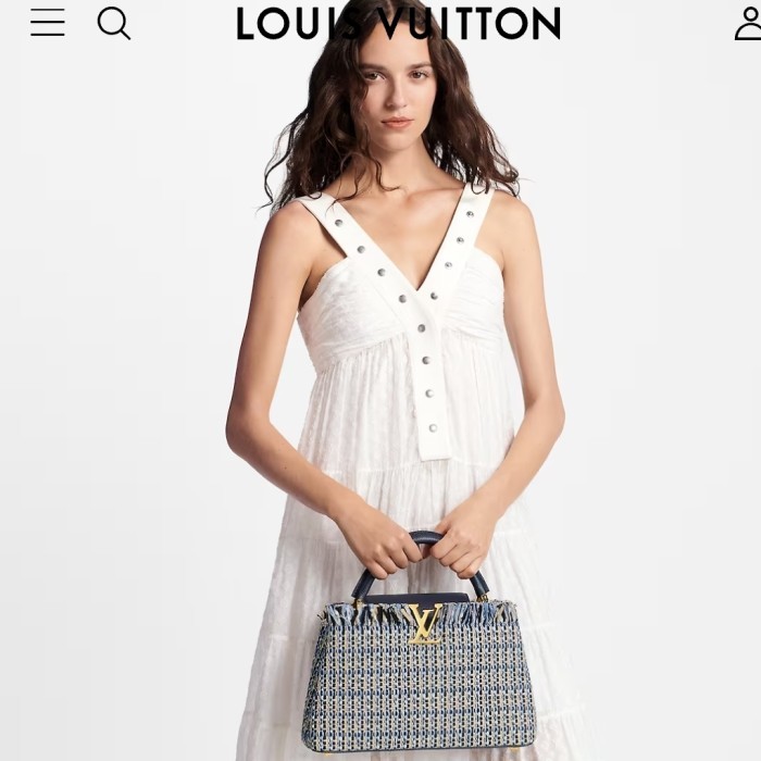 Part 2 : Tas handbag shoulder bag Ladies LV Louis Vuitton Capucines MM M22220