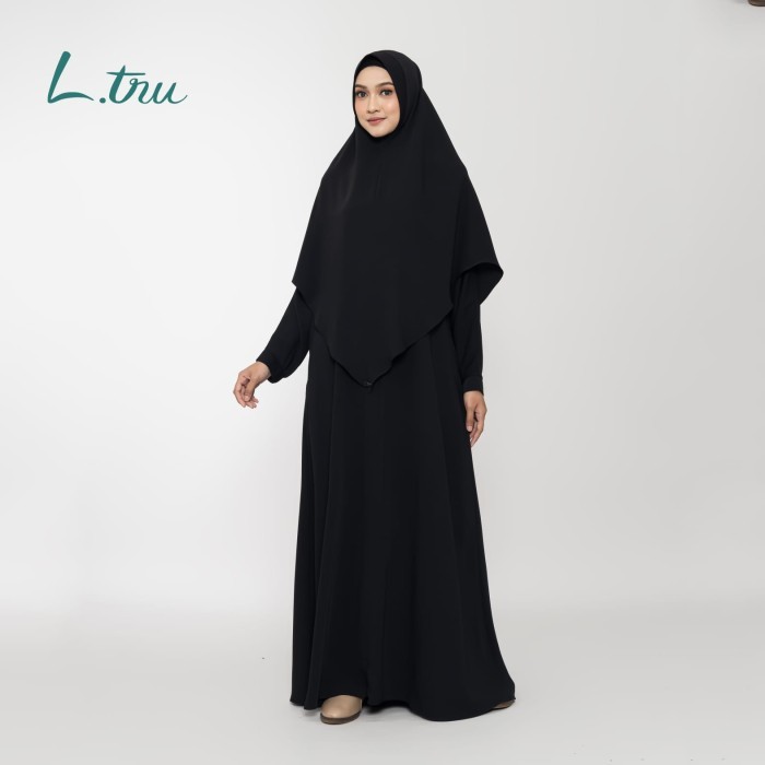 Murah L.tru Gamis Lite Basic Dress Non COD