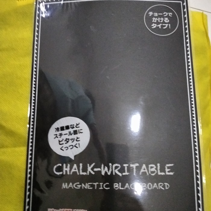 

TERBARU! Blackboard with magnet papan tulis hitam magnet bisa nempel di kulkas