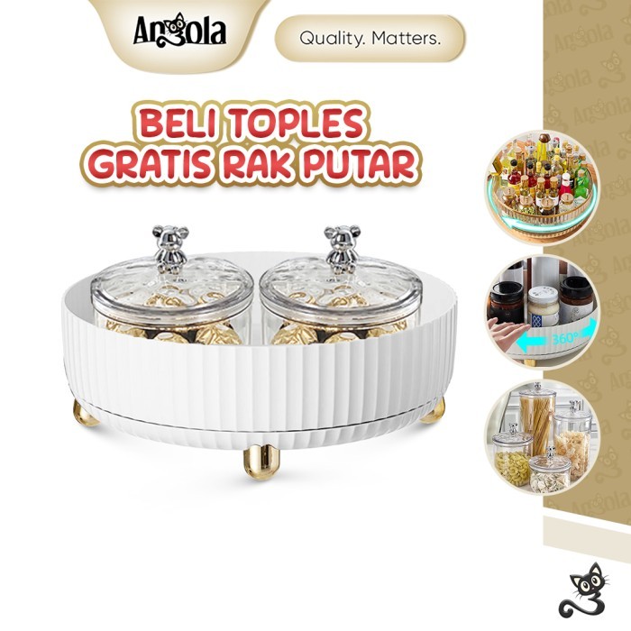 SENSASI BARU ANGOLA TOPLES KUE KERING TOPLES KUE LEBARAN HAMPERS NATAL / TOPLES MAKANAN GRATIS RAK