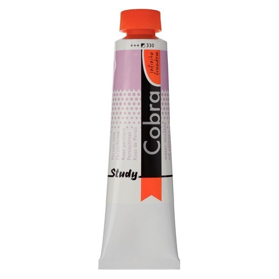 Cobra Study Water Mixable Oil Colour 40ml - Red