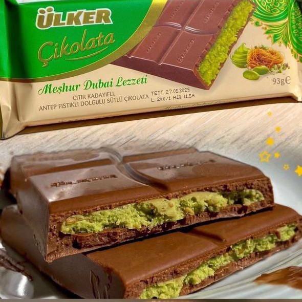 Chocolate Dubai Ulker from Turki