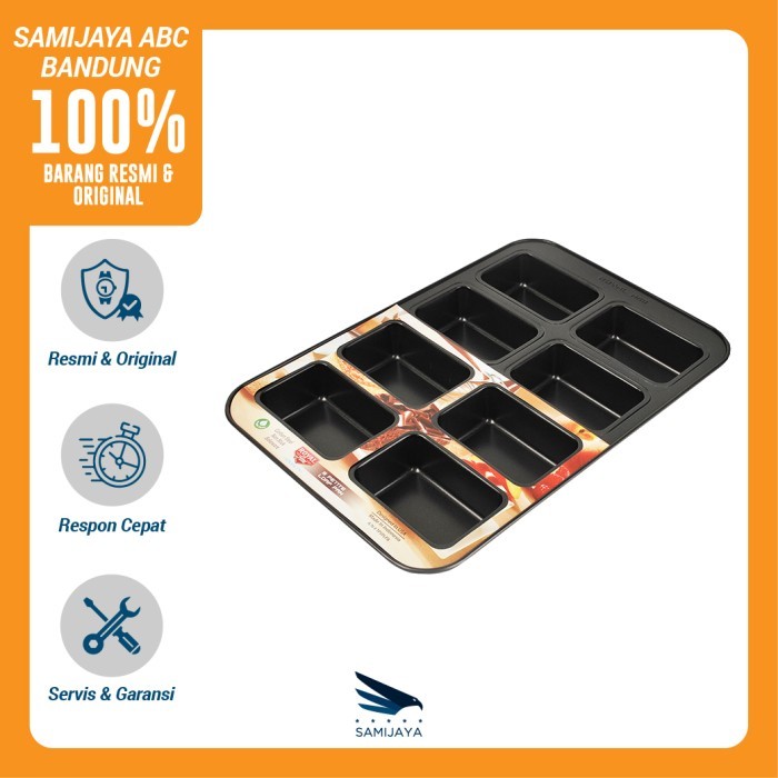 Cava Alat Masak / Kue 8 petite loaf pan Royal Ami