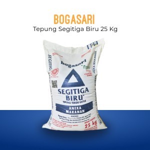 

Tepung Segitiga Biru 25 Kg Bogasari Protein Sedang